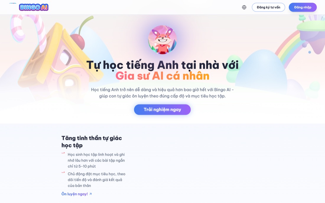 Gia sư Bingo AI