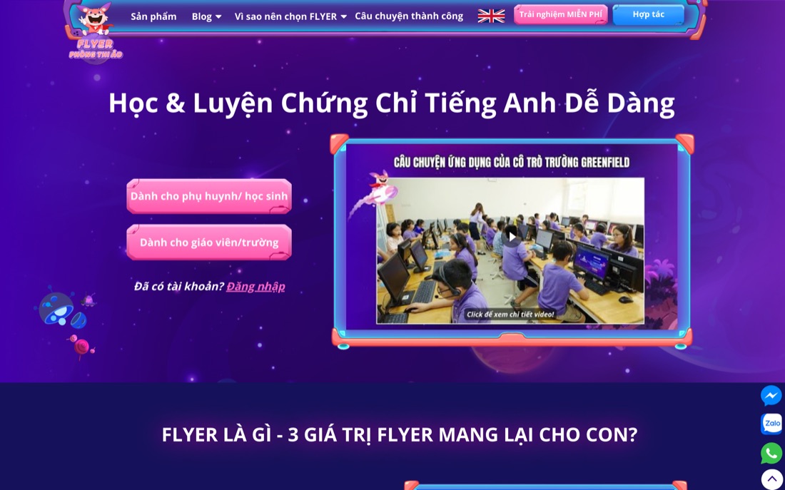 FLYER Phòng thi ảo